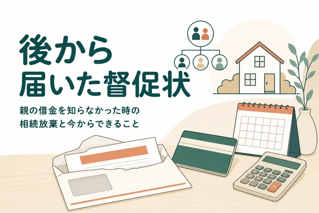 親の借金を知らずに相続してしまった時の対応を解説する記事のアイキャッチ