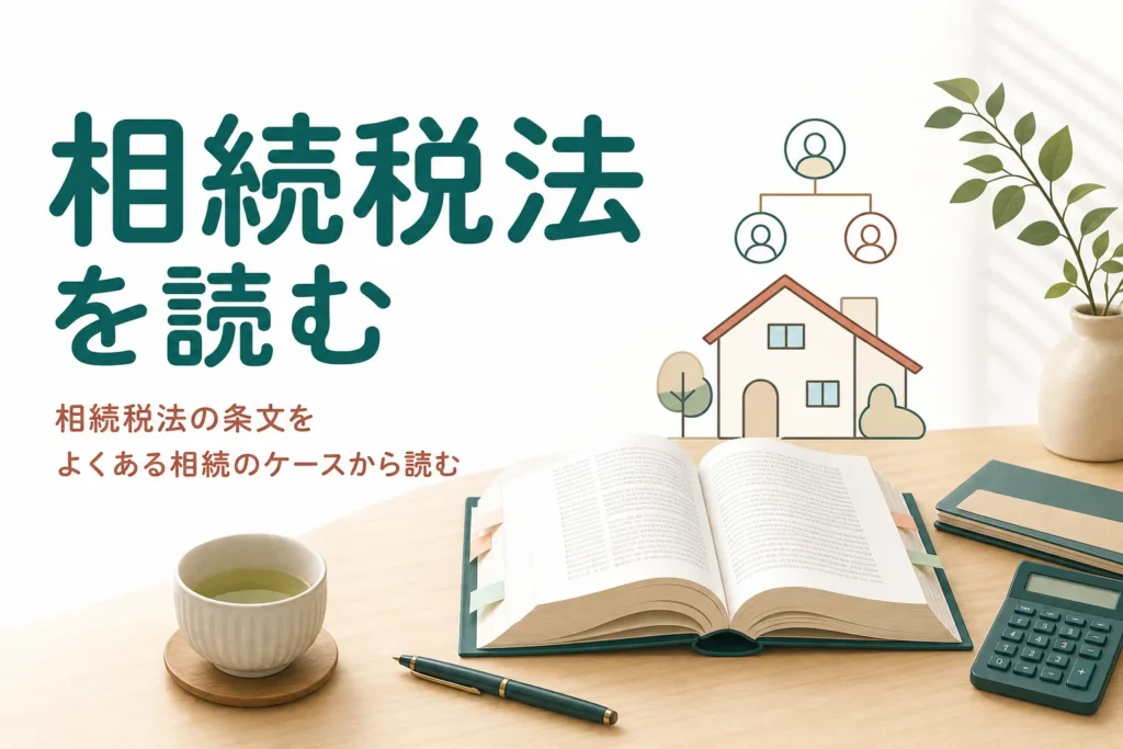 よくある相続のケースから相続税法の条文を読む記事のアイキャッチ