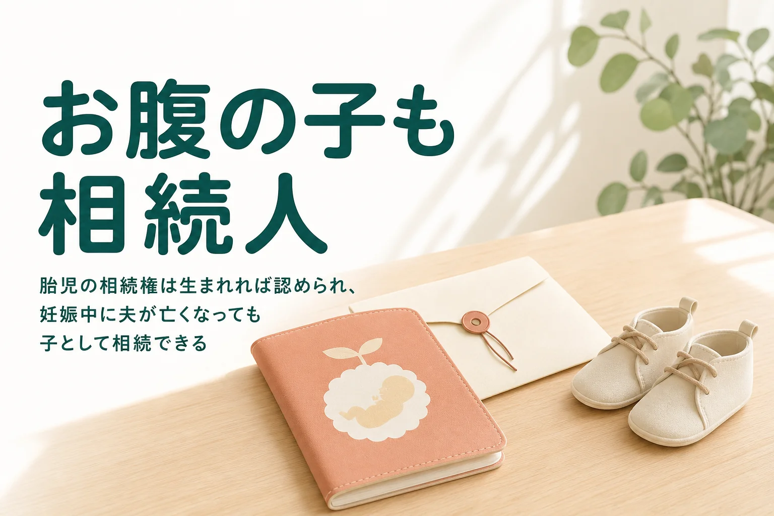 胎児の相続権と妊娠中に夫が亡くなった時の手続きを解説する記事のアイキャッチ